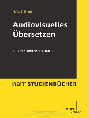 cover image of Audiovisuelles Übersetzen